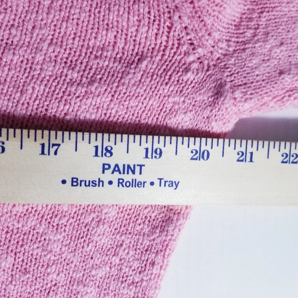 NWT J. CREW V-NECK PINK SWEATER SIZE SMALL